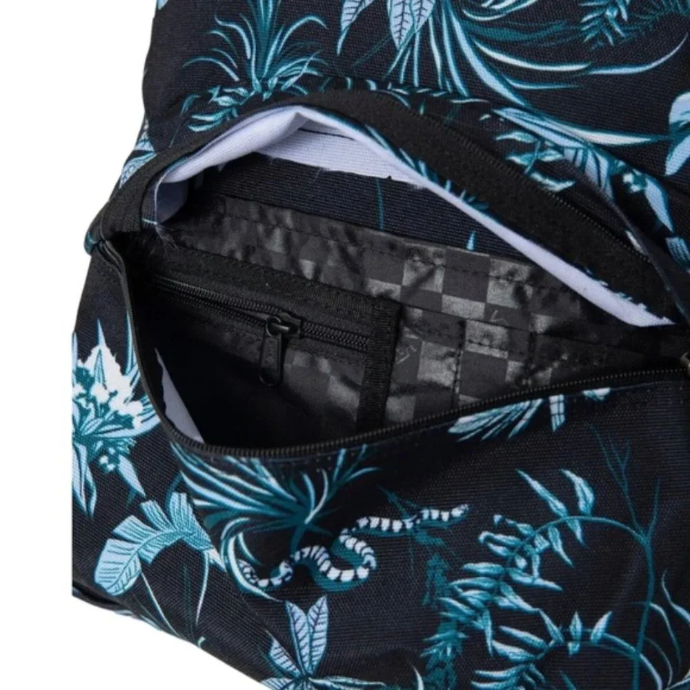 🎒SCHOOL SALE🎒Vans Old Skool H2O Backpack Black Flower Laptop Bag VN0A5E2S0ZB